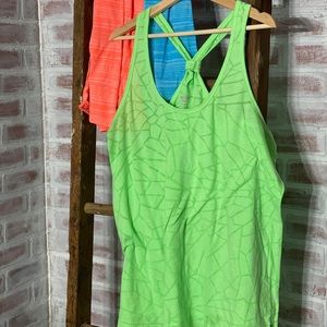 EUC set of three OldNavy neon active tops